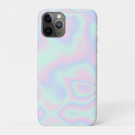 Vloeibare faux holographic Texture Case-Mate iPhone Case (Achterkant)