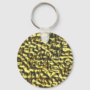 Vloeibare goudSleutelhanger Sleutelhanger