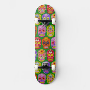 Vloeibare hemels Naadloos patroon 2018 Skateboard