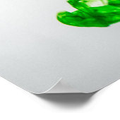 Vloeibare inkt in water poster (Hoek)