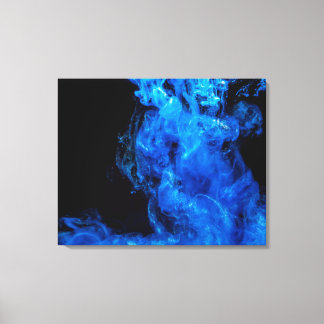 Vloeibare inkt in waterserie 2 canvas afdruk