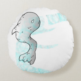 Vloeibare kleuren2 rond kussen