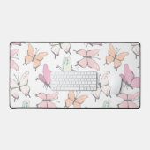 Vloeibare kleuren voor Butterfly Pattern Bureaumat (Keyboard & Muis)