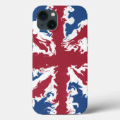 Vloeibare kunst met Uniefacter Case-Mate iPhone Case (Achterkant)
