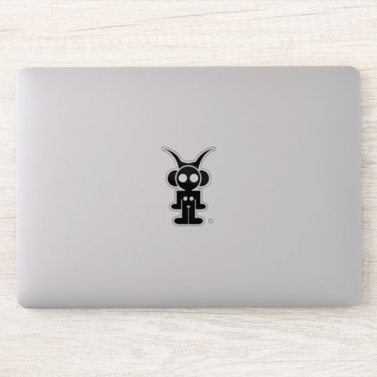 VLOEIBARE LUCHT STICKER (Computer)