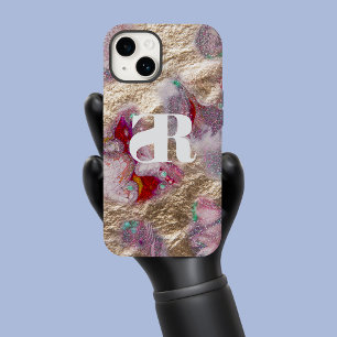 Vloeibare marmer Mix Abstract Modern Trendy Case-Mate iPhone 14 Hoesje