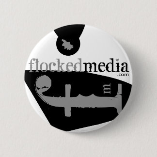 Vloeibare media grijze zijlogo's Button