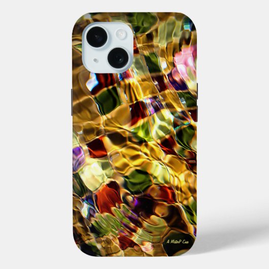 Vloeibare mozaïek - een MisterP-Hoesje Case-Mate iPhone Case (Achterkant)