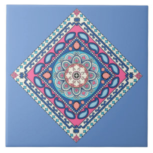 Vloeibare Paisley™-keramische Tegel Tegeltje