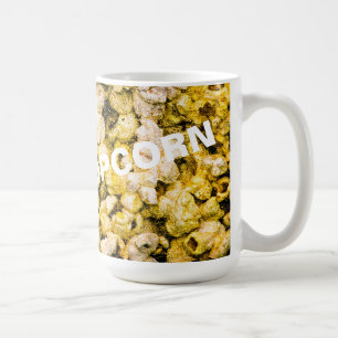 Vloeibare popcorn koffiemok