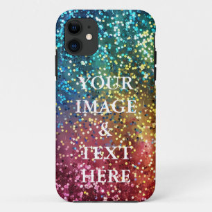 Vloeibare regenboogkleur iPhone 11 hoesje