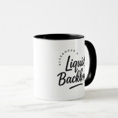 Vloeibare Ruggengraat Persoonlijke Kado Koffie Mok (Voorkant rechts)