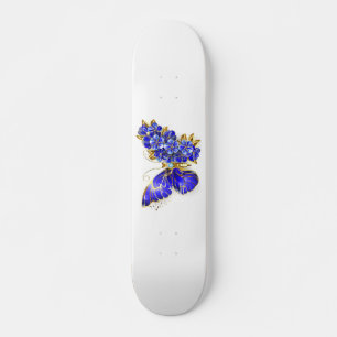 Vloeibare saffiervlinder skateboard