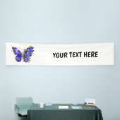 Vloeibare saffiervlinder spandoek (Beurs)