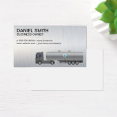 Vloeibare Tankwagen | Vrachtwagenchauffeur Visitekaartje (Bureau)