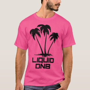 Vloeibare trommel en Bas DnB ree Drum N Bass T-shirt
