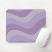 Vloeibare werveling Paarse stroom Groovy Stripe Y2 Muismat (Met muis)