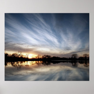 Vloeiend als glas poster