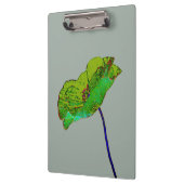 Vloeiend bloemig ontwerp klembord (Links)