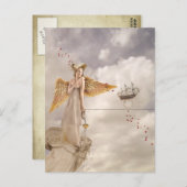 Vloeiend Briefkaart (Voorkant / Achterkant)