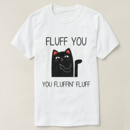 Vloeiend, grappige kat t-shirt