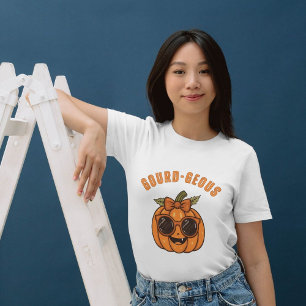 Vloeiend Halloween Food Pun Pumpkin T-shirt
