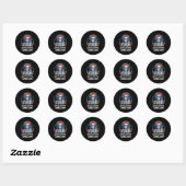 Vloeiend in alle dialecten van sarcasme Funny Quot Ronde Sticker (Vel)
