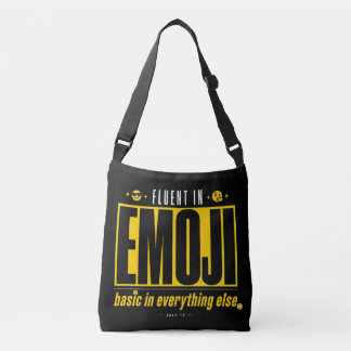 Vloeiend in Emoji Grappige Emoji Crossbody Tas