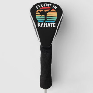 Vloeiend in Karate Grappig Karate Golfheadcover
