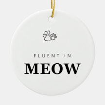 Vloeiend in Meow Grappige Kattenliefhebber Pootafd