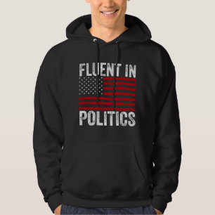 Vloeiend in Politiek  Hoodie