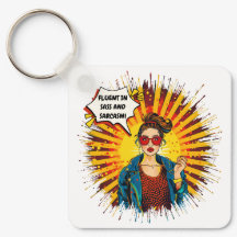 Vloeiend in sass en sarcasme