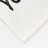 Vloeiend je fluffin Shirt Funny Cat Kitte Fleece Deken (Hoek)