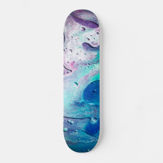 Vloeiend kunstschilderskateboard skateboard (Voorkant)