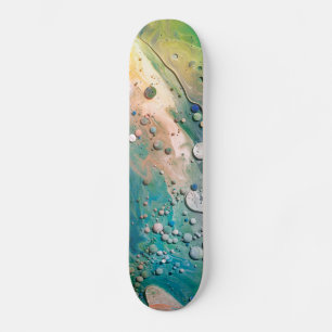 Vloeiend kunstschilderskateboard skateboard