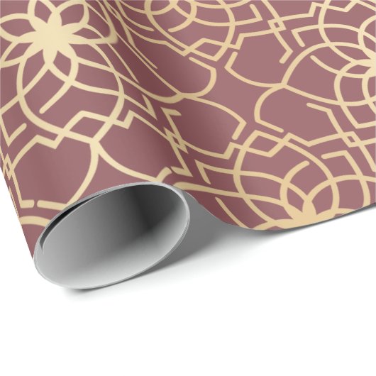 Vloeiend looppapier voor levenspatronen cadeaupapier (Rol Hoek)