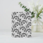 Vloeiend patroondeeg briefkaart (Staand voorkant)