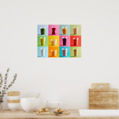 Vloeiend Poster (Keuken)