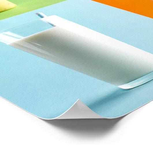 Vloeiend Poster (Hoek)