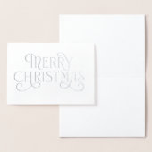 Vloeiend prettig kerstontwerp folie kaarten (Display)