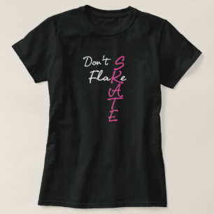 Vloeiend Schaats T-Shirt niet