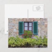 Vloeiend vak in venster briefkaart (Voorkant / Achterkant)