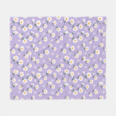 Vloeiende achtergrond fleece deken (Voorkant (Horizontaal))