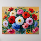 Vloeiende Art Print (Voorkant)