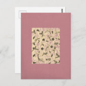 Vloeiende bogen briefkaart (Voorkant / Achterkant)