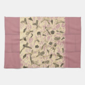 Vloeiende bogen theedoek (Horizontaal)