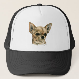 Vloeiende chihuahua trucker pet