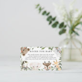 Vloeiende dierenboeken voor de kaart van Baby (Staand voorkant)