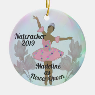 Vloeiende koningin/dauw-druppelnopper keramisch ornament