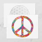 Vloeiende kracht briefkaart (Voorkant / Achterkant)